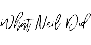 What Neil Did - Men's lifestyle, grooming and fashion