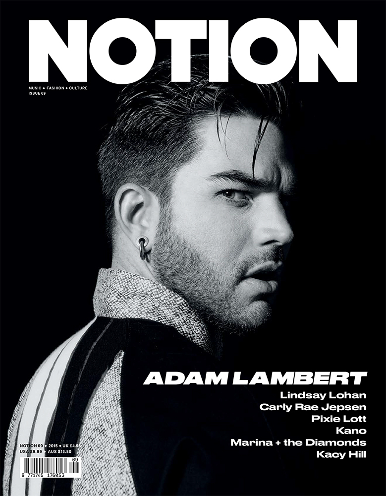 Adam Lambert Notion Magazine The Science of Appearance